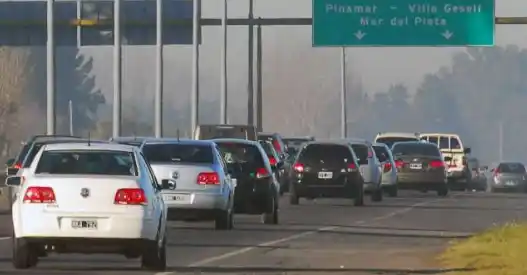 Tras el recambio de quincena, intenso tránsito hacia la costa atlántica