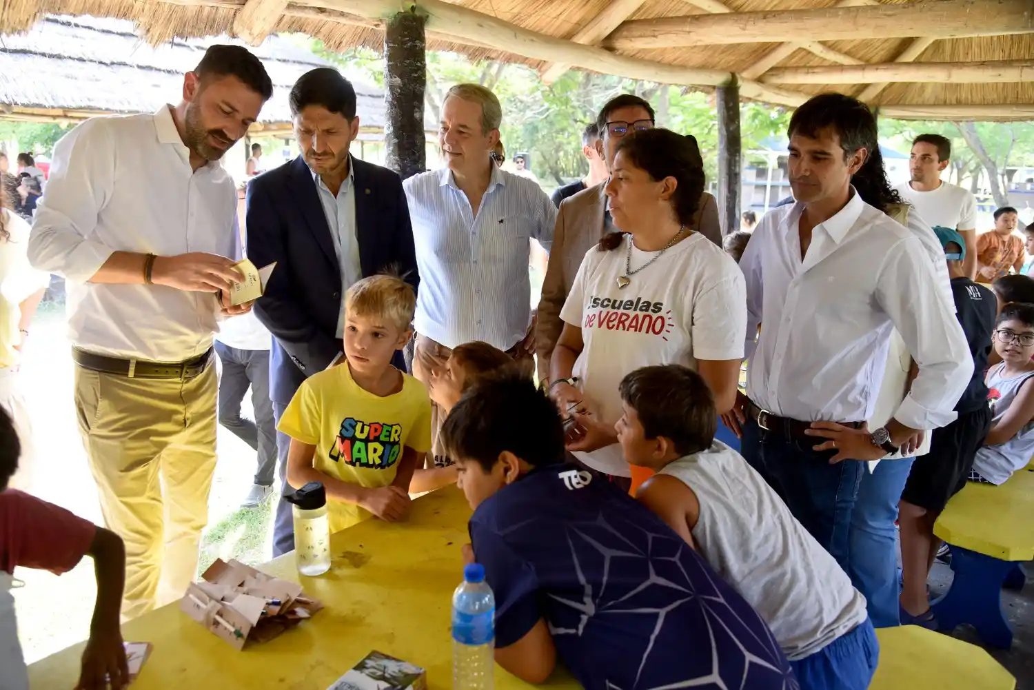 Escuelas de Verano: Pullaro participó de la propuesta en Arroyo Seco
