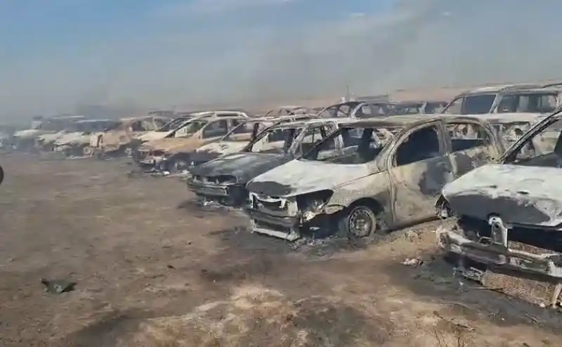 El fuego fue controlado tras ardua tarea de los bomberos.