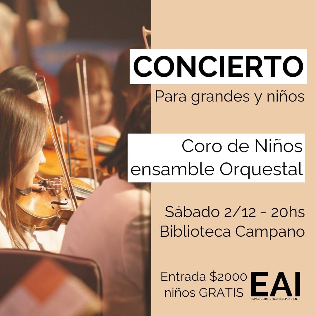 El Espacio Artístico Independiente brindará un concierto este sábado