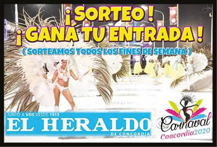 ¡El Heraldo te invita disfrutar del Carnaval de Concordia 2020!