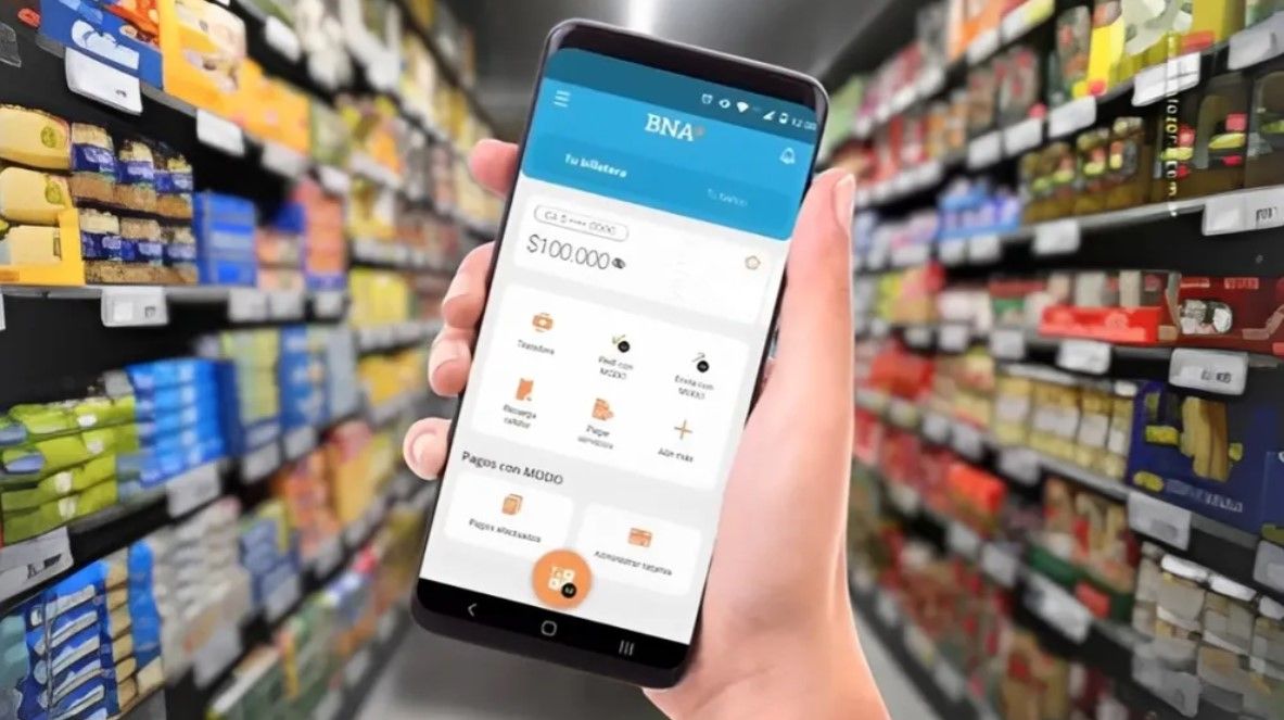 MODO Banco Nación era una excelente opción que ofrecían las billeteras virtuales, con descuentos de hasta 8 mil pesos semanales.