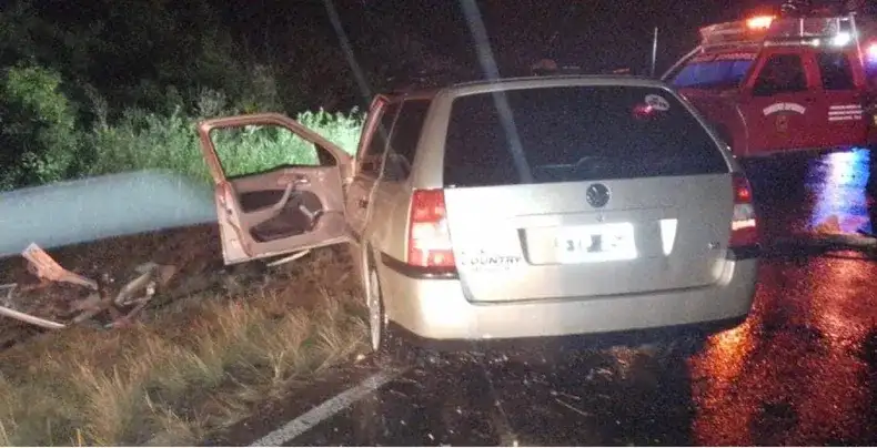 Trágico choque frontal: murió una mujer y hay tres heridos