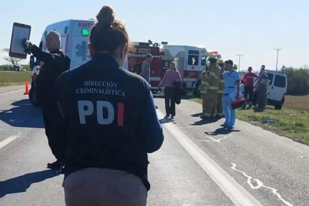 La víctima fatal fue un hombre de 54 años.