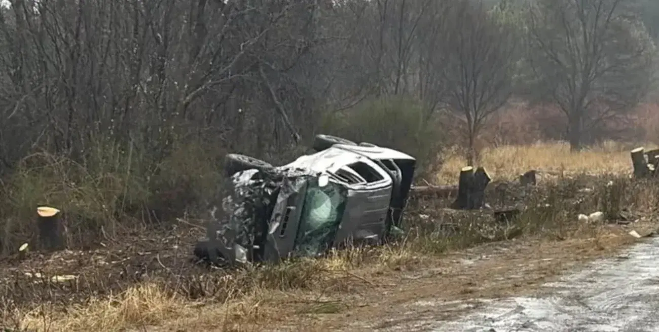 Un hombre murió en un choque frontal sobre la Ruta Provincial 34 afectada por el hielo y la nieve
