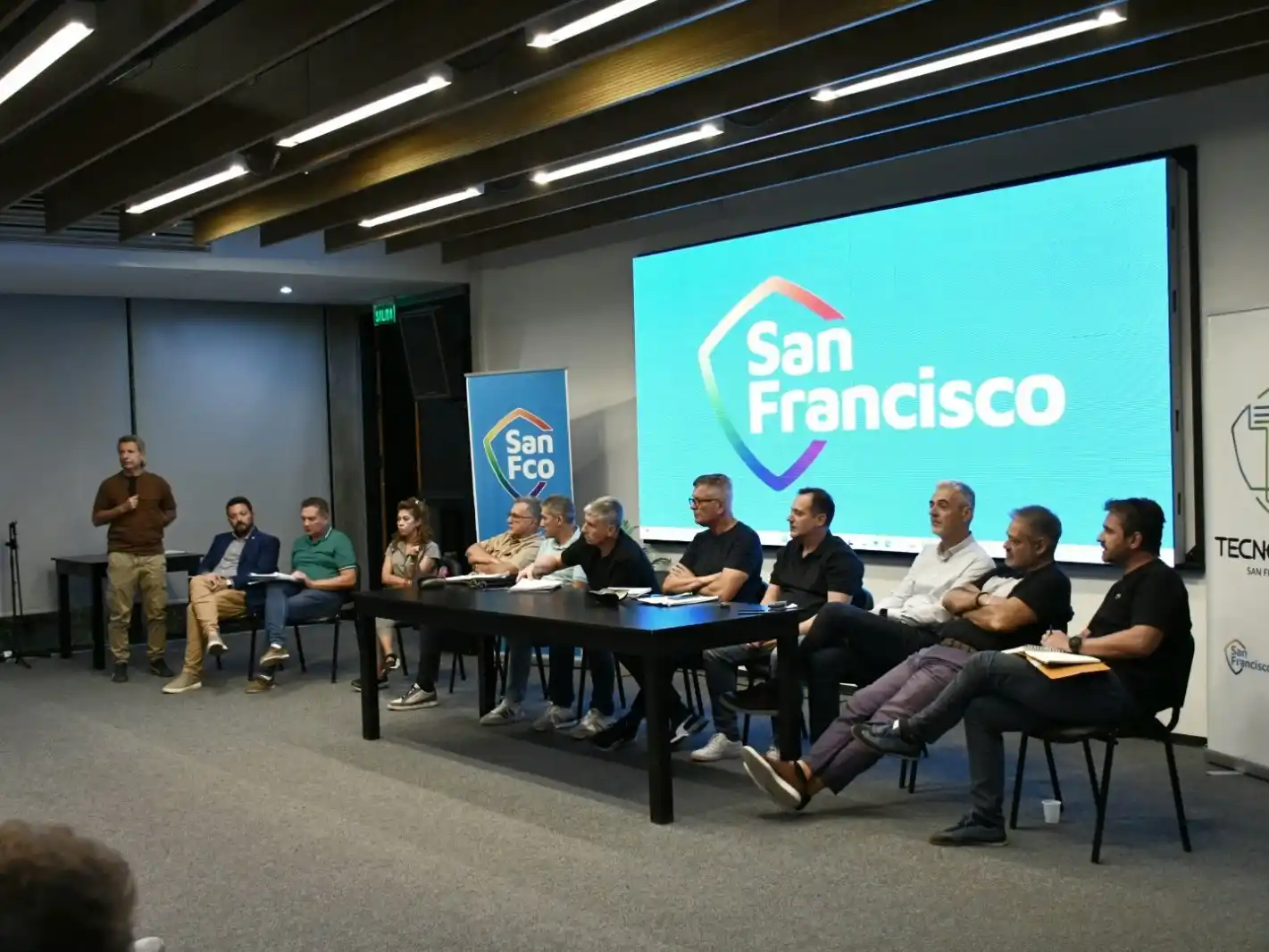 reunión con vecinos