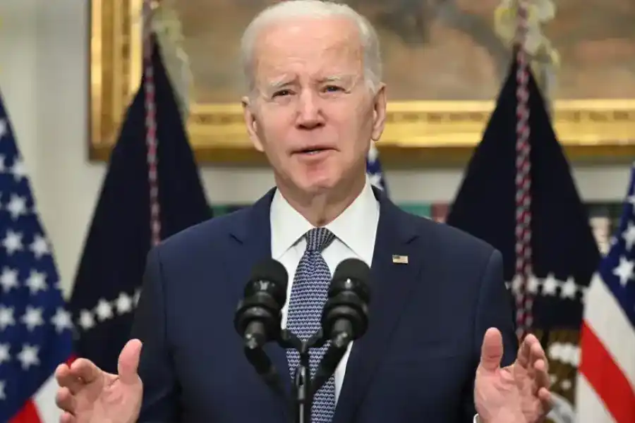 Joe Biden es el primer presidente estadounidense en sumarse a una protesta sindical