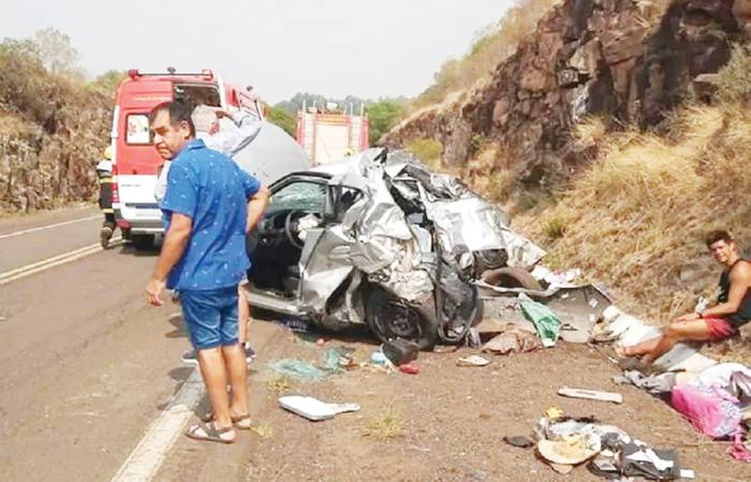 Duelo en Larroque por la tragedia en Brasil