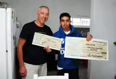 Se entregó el dinero recaudado en la iniciativa "Un sueldo para Mariano"