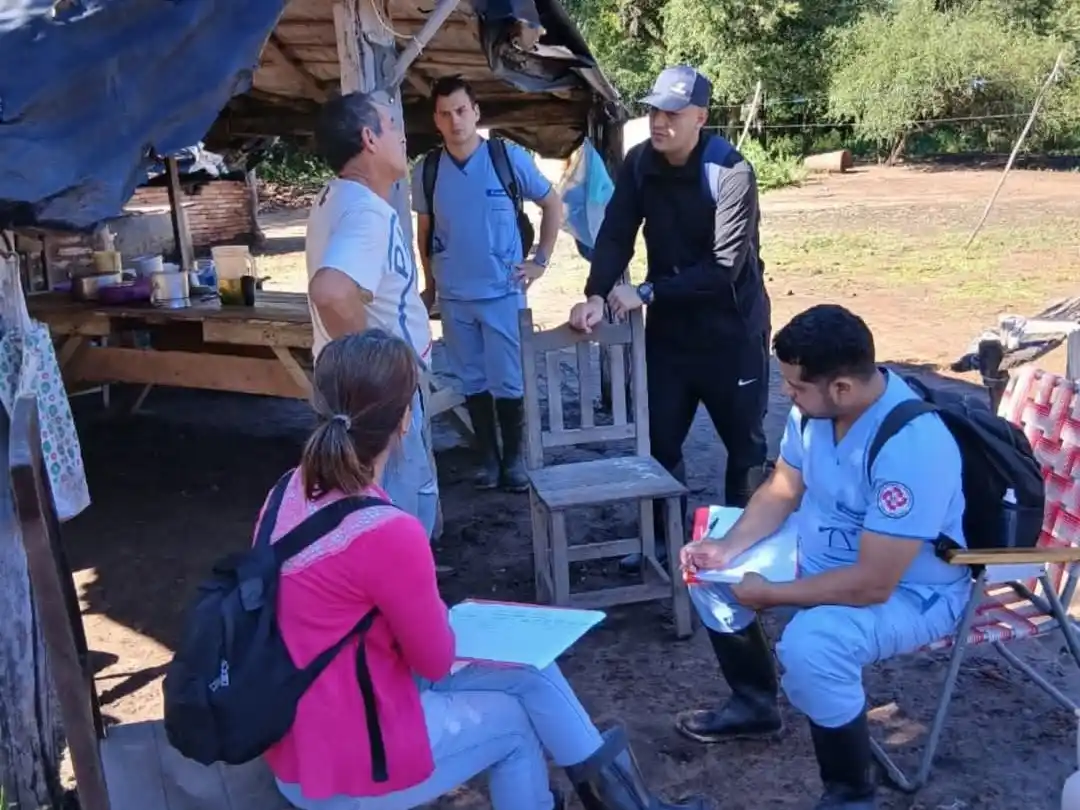 El Gobierno provincial presta asistencia sanitaria a pobladores de Palo Santo