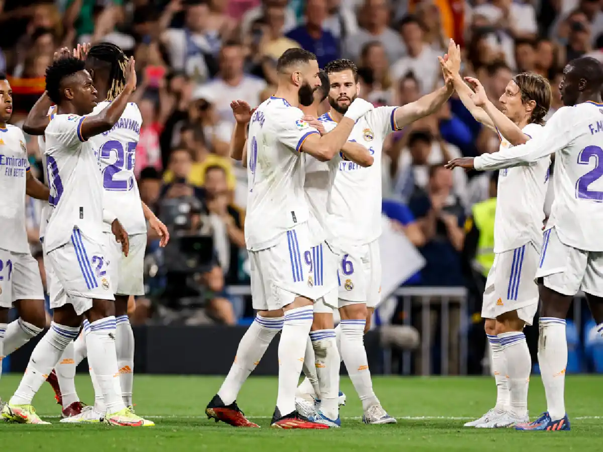 Real Madrid le metió seis goles al Levante