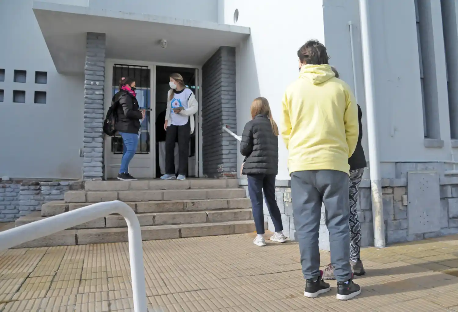 Gran demanda de vacunación en el exDispensario