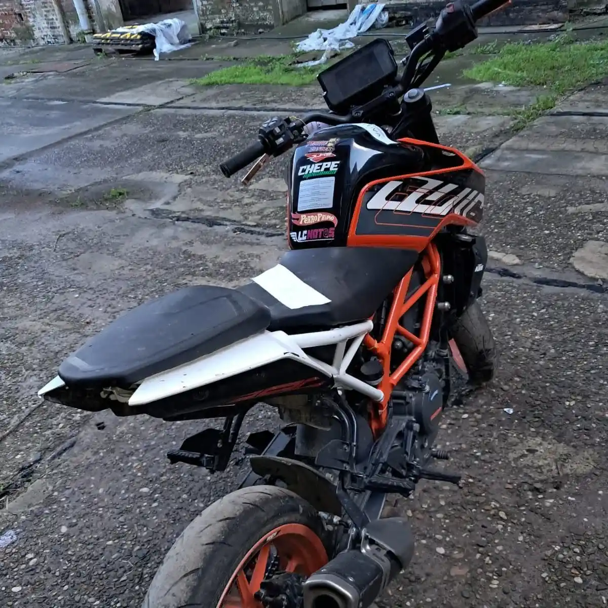 Secuestraron una moto con la numeración adulterada en la Planta Verificadora