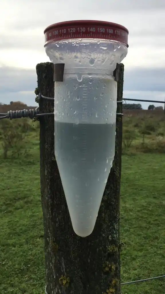 Las lluvias fueron intensas y en algunas zonas de Rauch hubo evacuados
