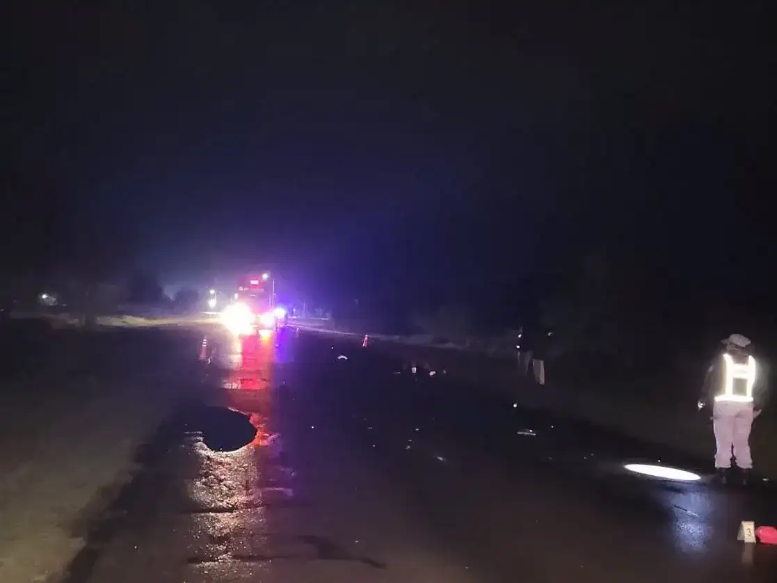 Ruta 3: Un joven peatón perdió la vida tras un choque fatal en Pirané