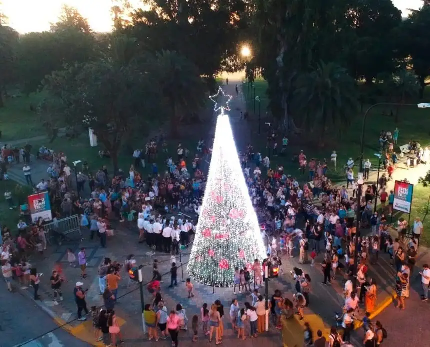 Arbolito navideño de Venado Tuerto.