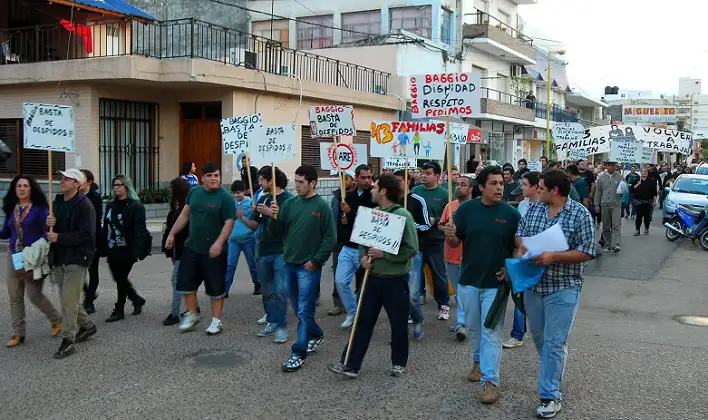 Empleados de RPB, junto a los despedidos pidieron la reincorporación