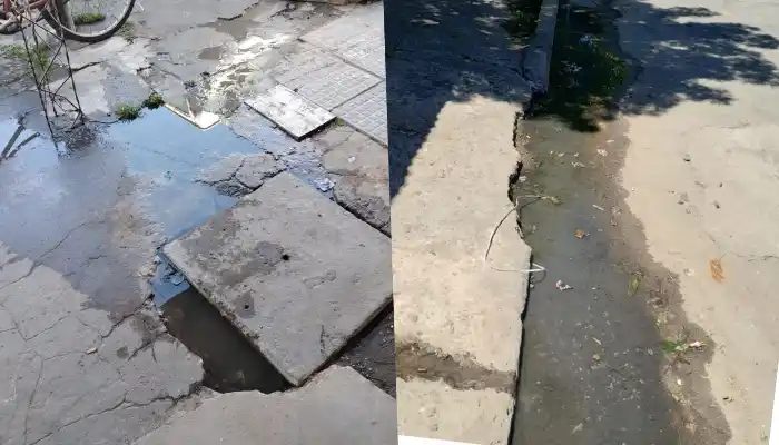 Cloacas inundadas y vecinos hartos