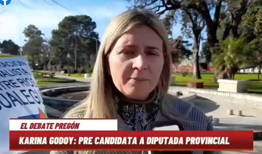 Pre candidata a diputada provincial Karina Godoy