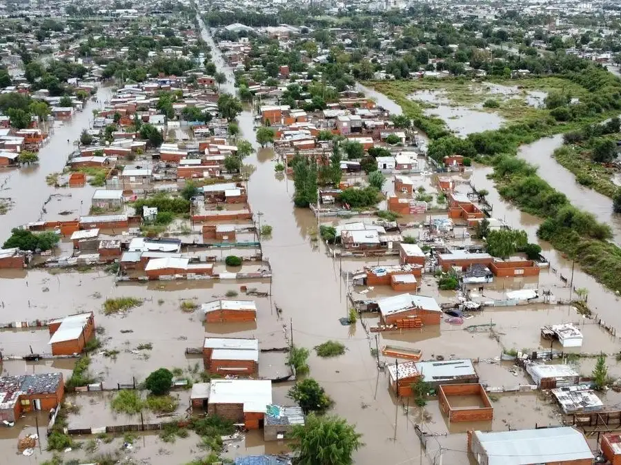 El 7 de marzo Bahía Blanca quedó sumergida por una inundación histórica.