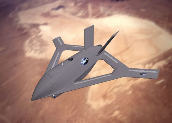 DARPA works on an aircraft capable of maneuvering without moving surfaces