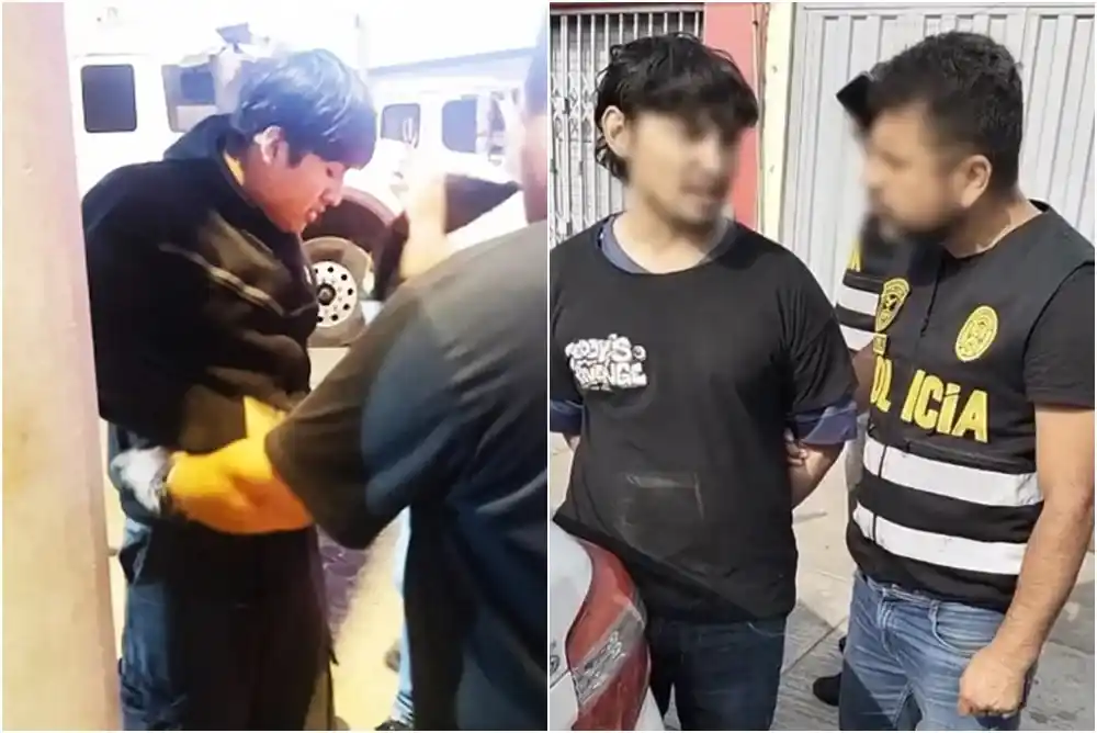 “Pequeño J ” y su mano derecha, Matías Agustín Ozorio, fueron detenidos en la ciudad de Lima.