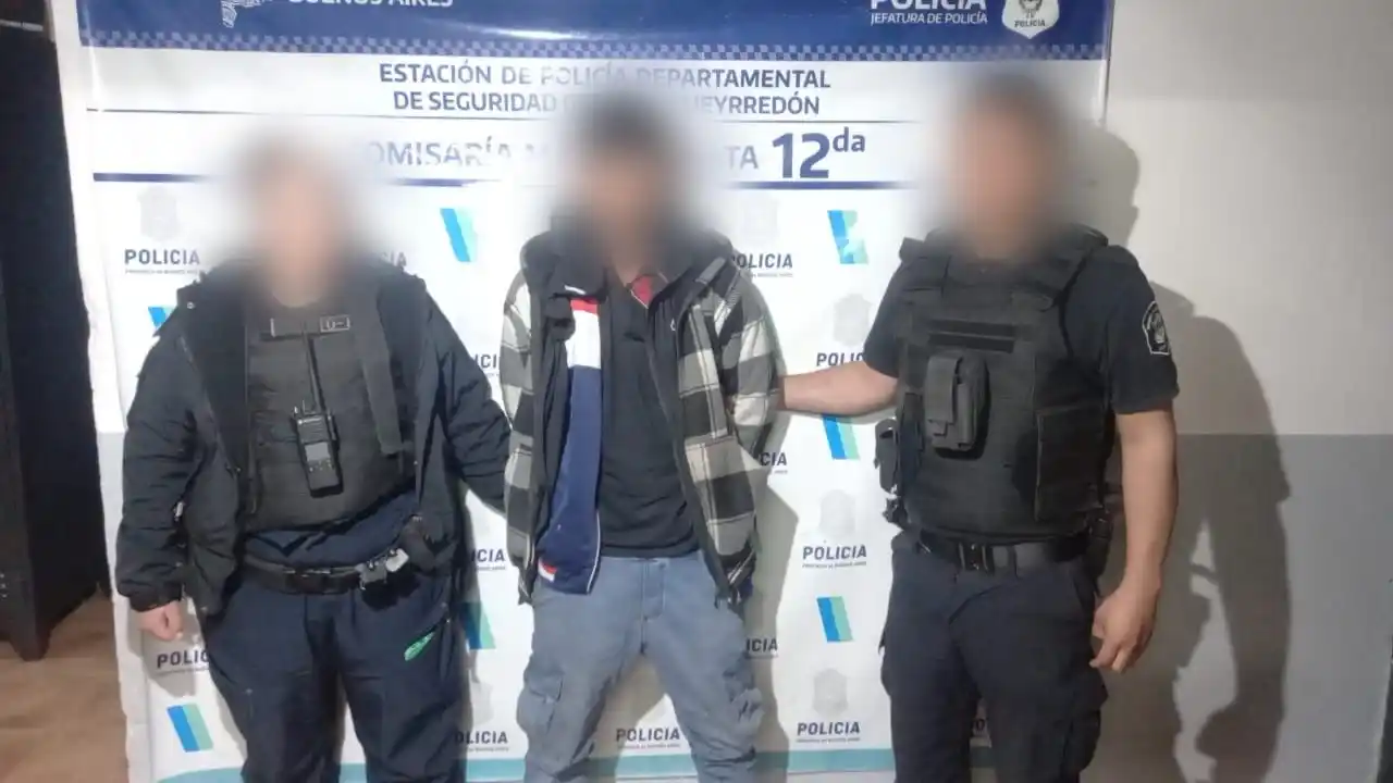 El hecho fue detectado por las cámaras del Centro de Operaciones y Monitoreo (COM).