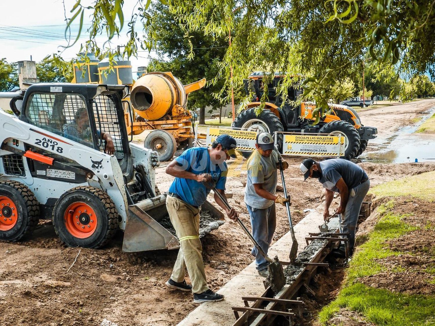 Enrico: “Avanza el proyecto de mejoramiento vial en Teodelina”