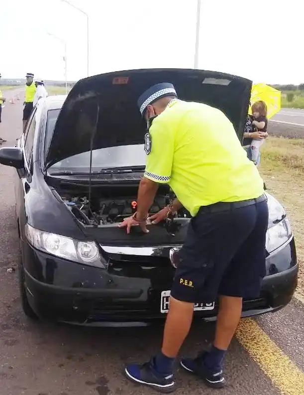 Secuestro automotor en Ruta 14
