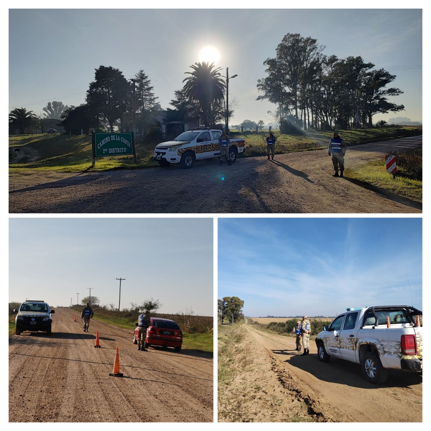 La Dirección de Prevención de Delitos Rurales Brigada Gualeguay realizó Operativo Fin de Semana Largo