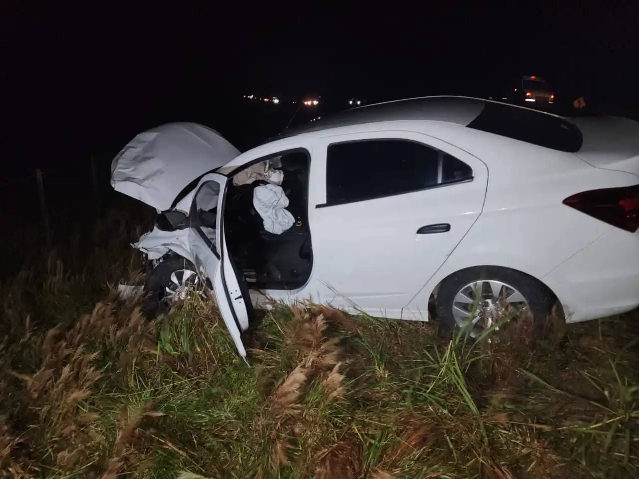 Accidente Vial en la Ruta que Une Victoria y Rosario