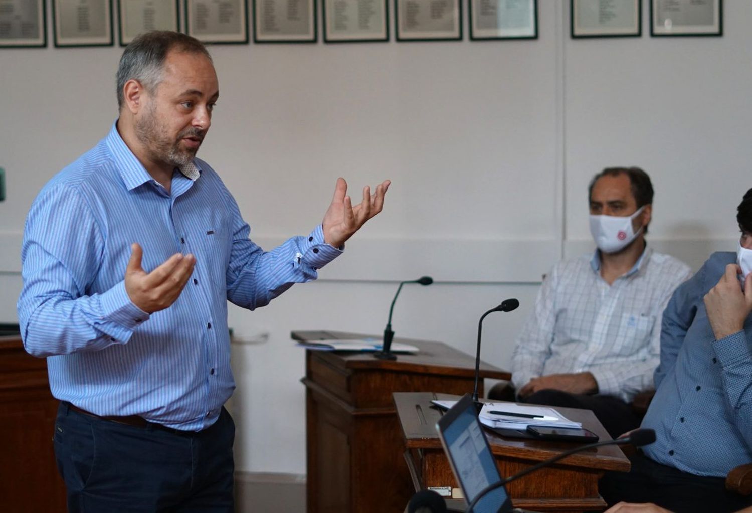 Lic. Claudio Biset "Con la Pandemia tuvimos 250 millones en la caida de la recaudaciòn"