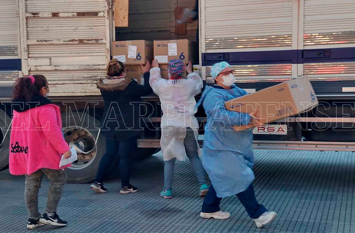 77.500 vacunas llegaron a Mar del Plata: es el lote más grande desde la pandemia