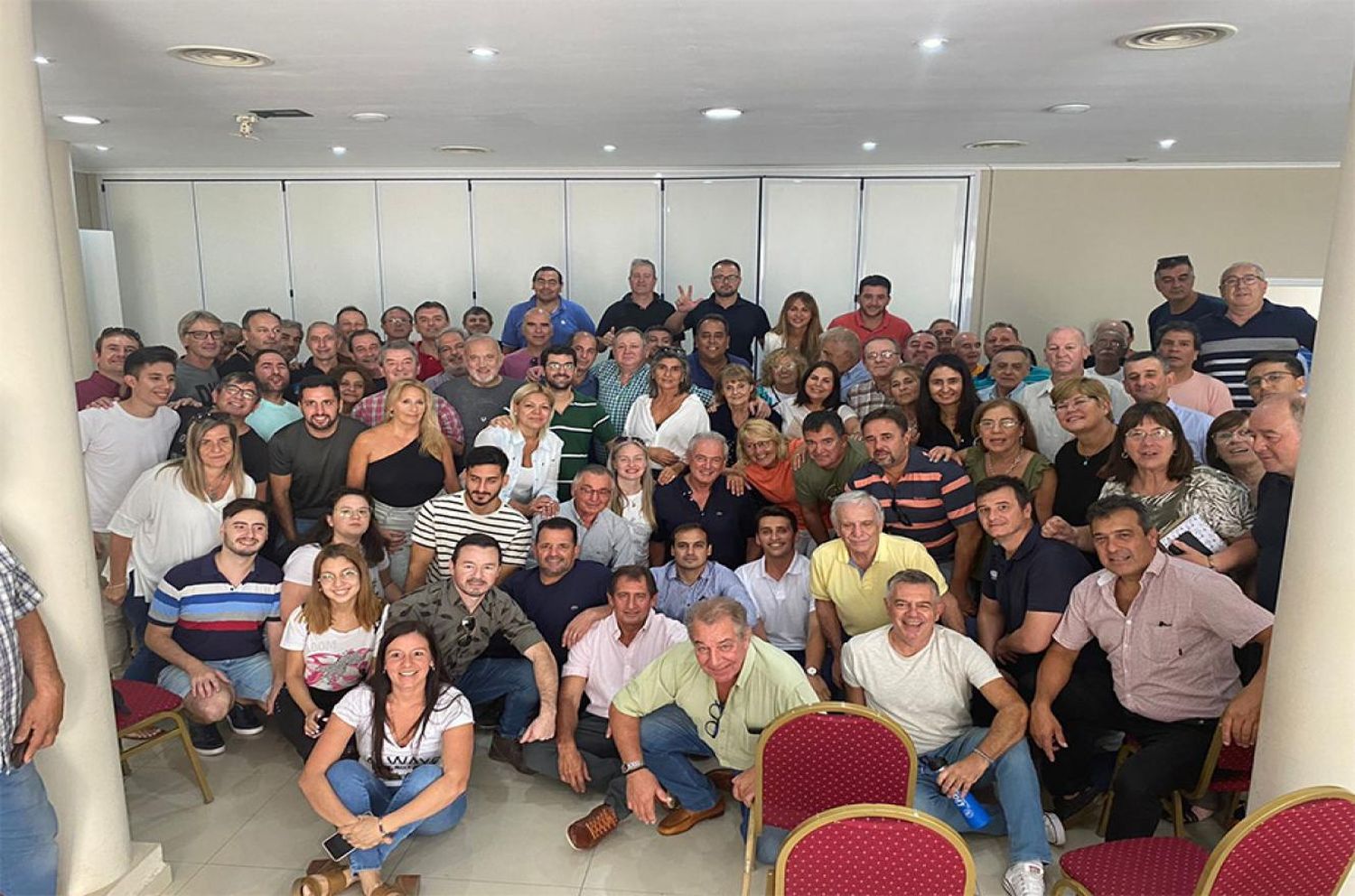 Marcela Antola estuvo en Villaguay de cara a las elecciones internas de la UCR