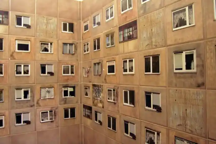 baño que observa