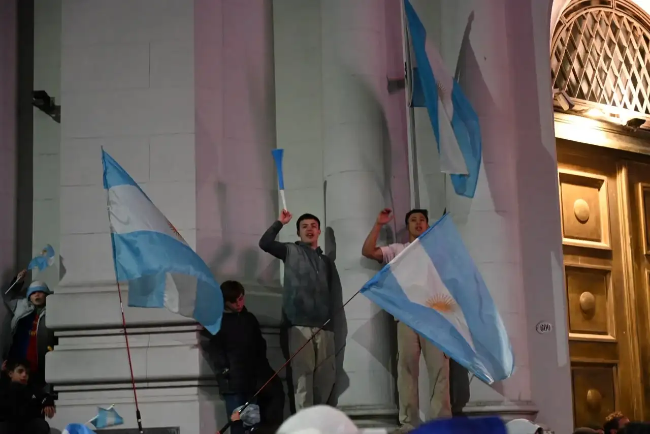 Festejo Argentina Suiza - 13