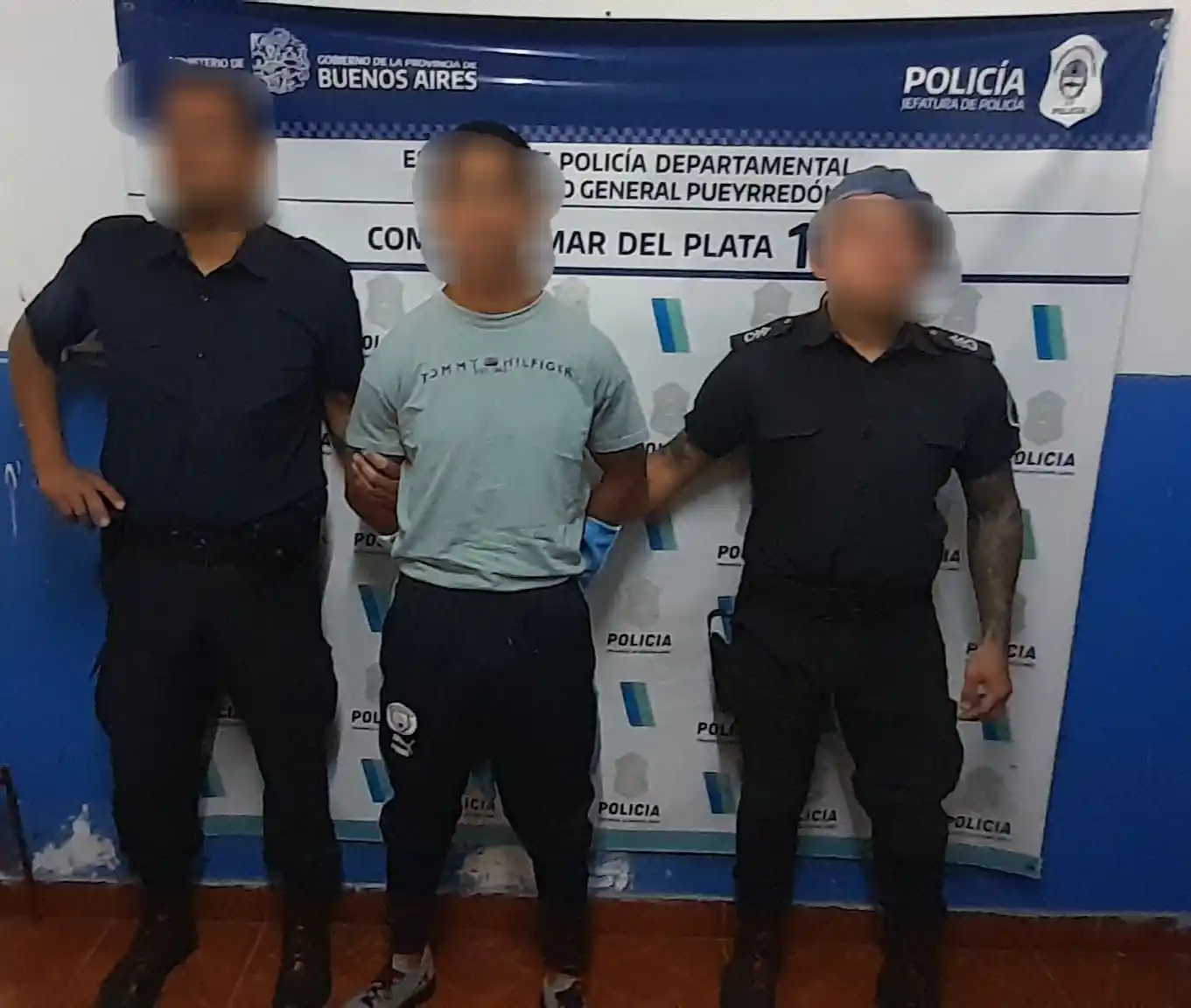 El sujeto cumple una pena de arresto domiciliario por robo calificado desde 2017.
