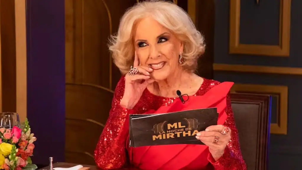 Mirtha Legrand.