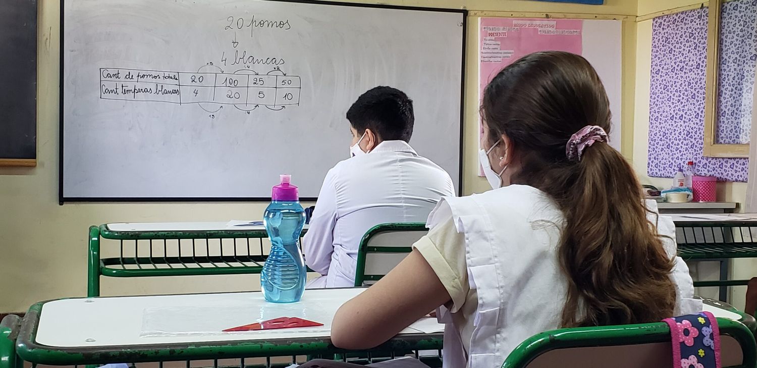 Se terminan las burbujas y “vamos a tener a todos los alumnos en el aula”, anticiparon desde el CGE