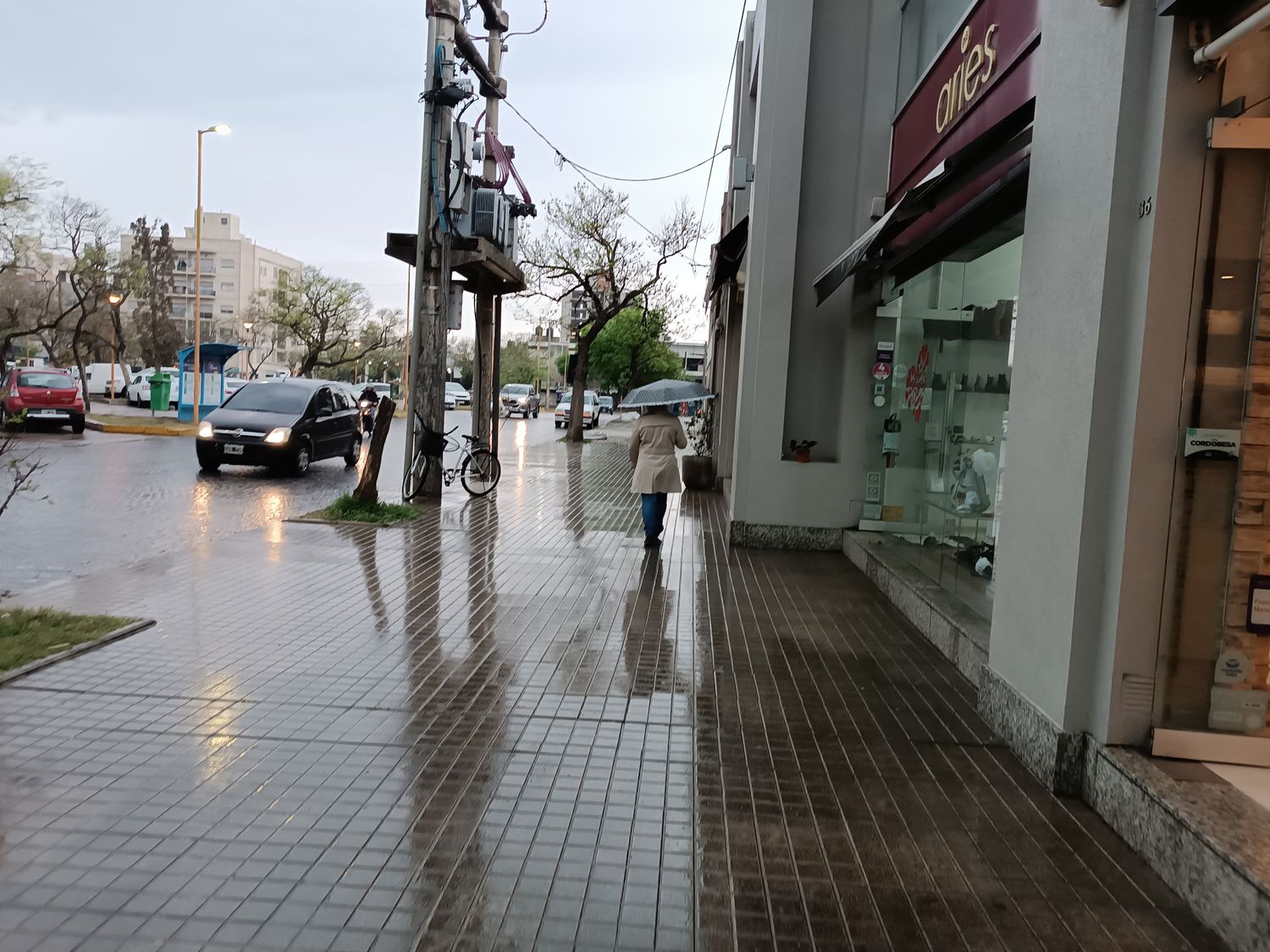Las precipitaciones continuarán durante la jornada.
