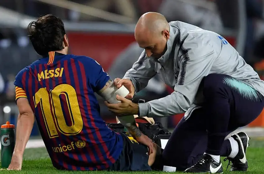 Messi arrancó el tratamiento