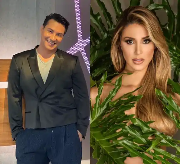 Lucho Borrego entrevistó a Miss Venezuela. Foto Instagram
