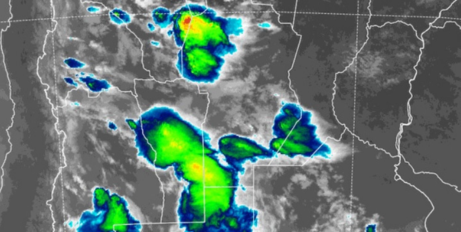 Alerta amarillo por calor y aviso a corto plazo por tormentas para Venado y región