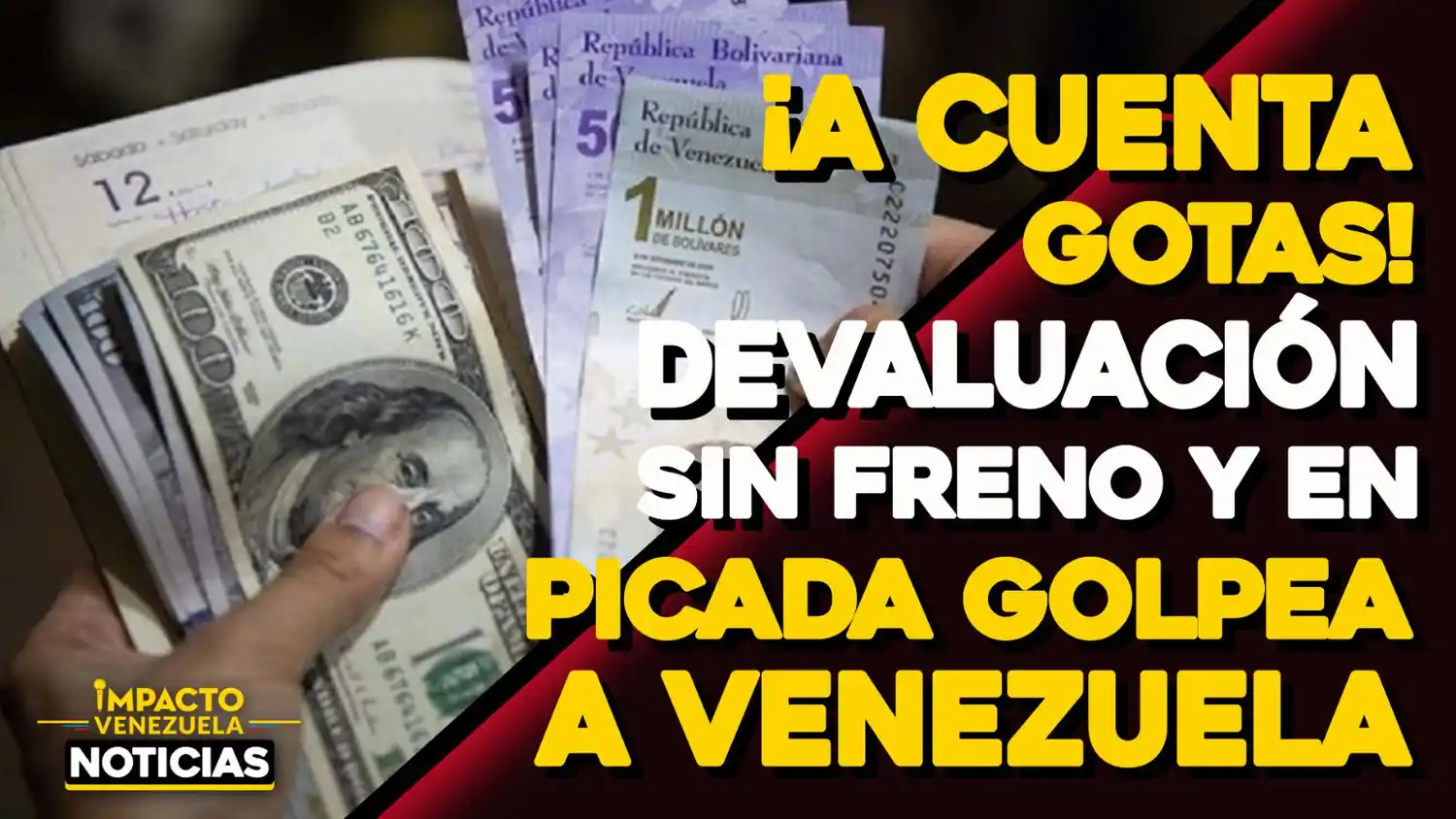 ¿SI ESTO NO ES DEVALUACIÓN? Dólar oficial supera la barrera de los 8 bolívares y alcanza al paralelo – VIDEO IMPACTO VENEZUELA