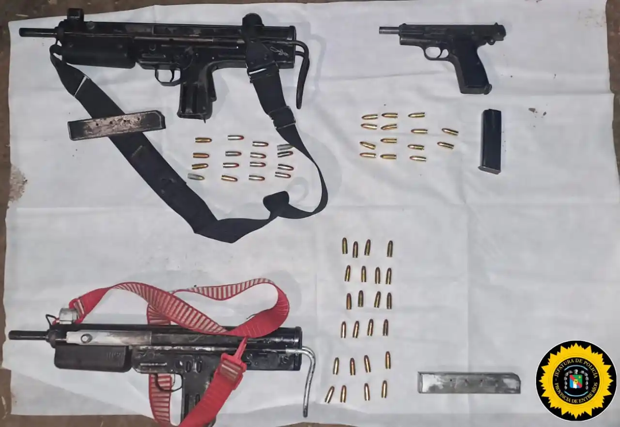 Paraná: secuestran armas de fuego y un auto con pedido de captura en operativo policial