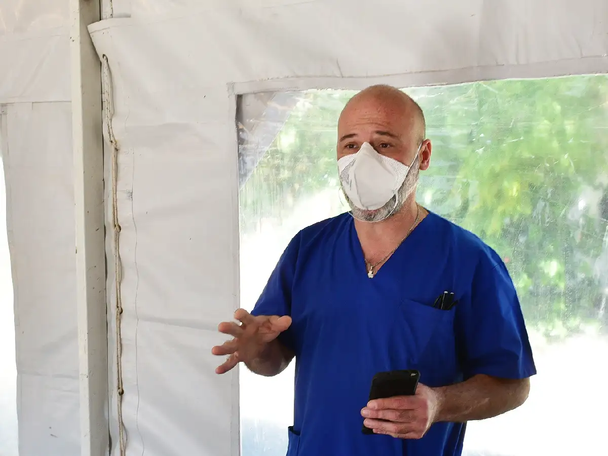 “La pandemia no pasó y hay que seguir con los cuidados”, advirtió Valentín Vicente