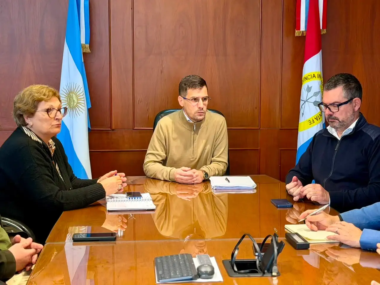 viotti reunido con los concejales - 2