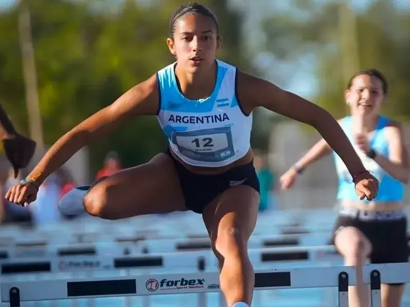 Paloma Freijo, atleta santafesina. Foto: Prensa Juegos Suramericanos