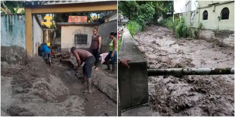 EN FOTOS: la devastación que causó desbordamiento del río El Limón
