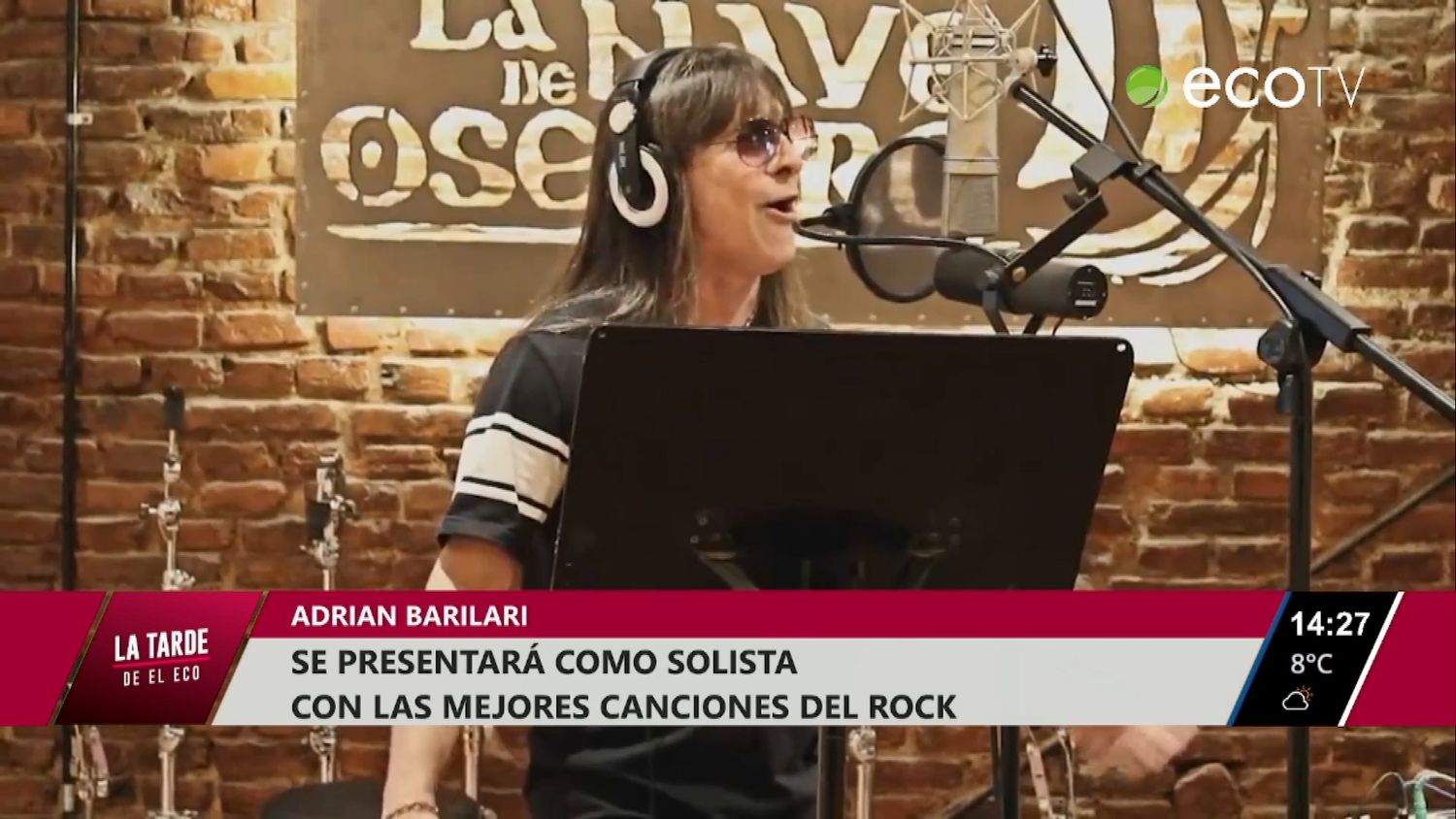 Adrián Barilari se presentará como solista en El Cielito